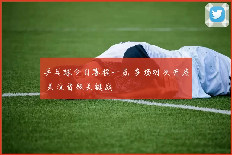 乒乓球今日赛程一览 多场对决开启 关注晋级关键战